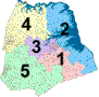 Commissioner district map